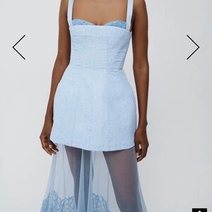 Simkhai Callan Dress - Marina Blue. Size 0.